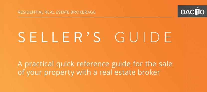 Cover of the OACIQ Seller’s Guide