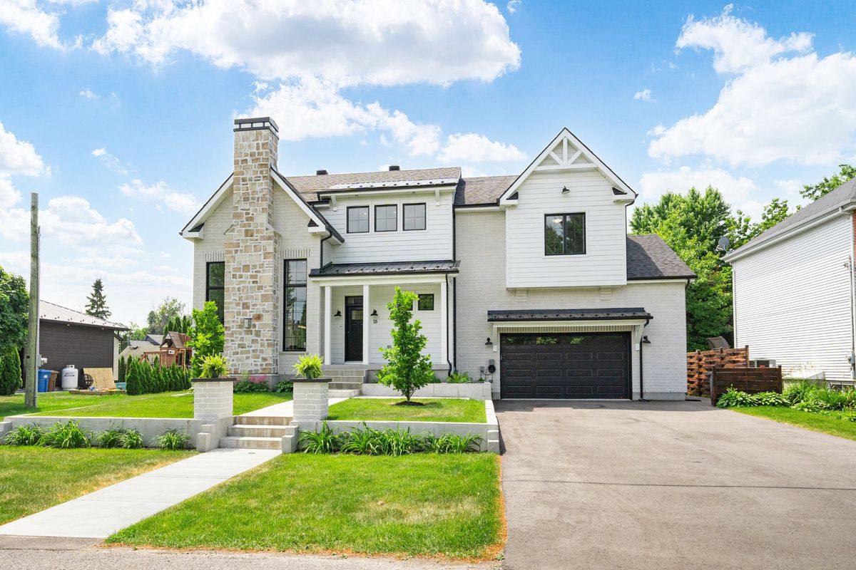 Photograph of the property at 28 Rue Brunet in Coteau-du-Lac