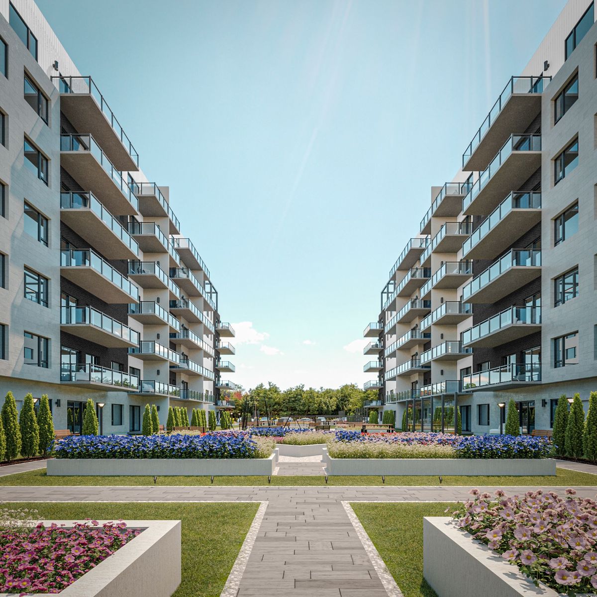 Photograph of the property at 6 Rue St-Pierre, app.705 in Saint-Constant